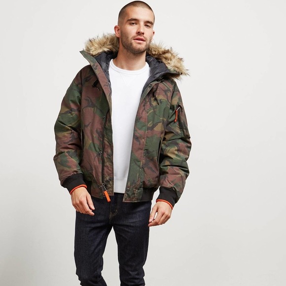 Camo Bomber Jacket Xl 